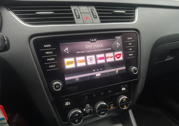 Skoda Octavia cena 65900 przebieg: 118000, rok produkcji 2019 z Poznań małe 154